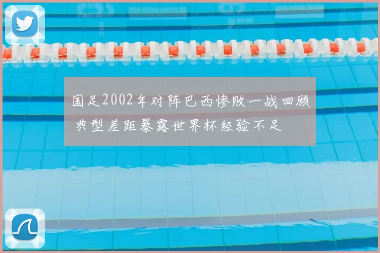 国足2002年对阵巴西惨败一战回顾 典型差距暴露世界杯经验不足